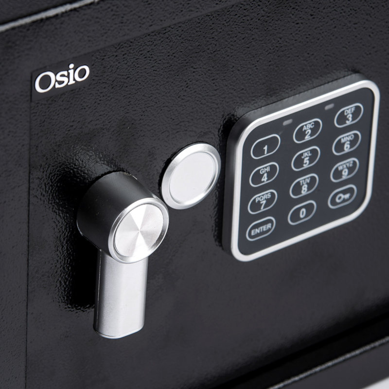 Osio OSB-2535BL Χρηματοκιβώτιο με Ηλεκτρονική Κλειδαριά Μαύρο 35x25x25 cm Osio OSB-2535BL Χρηματοκιβώτιο με Ηλεκτρονική Κλειδαριά Μαύρο 35x25x25 cm